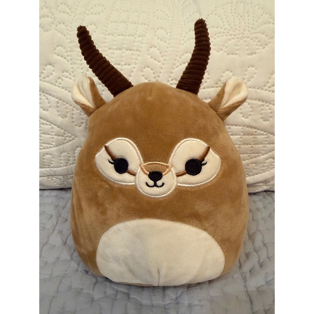 Squishmallows Adila the Antelope 9" Exotic Animal Squad Brown Plush